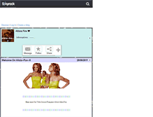 Tablet Screenshot of alicia--fox--x.skyrock.com