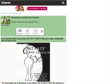 Tablet Screenshot of catpattcentfamilles.skyrock.com