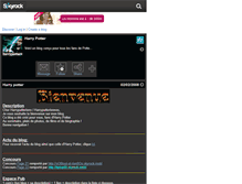 Tablet Screenshot of harrypotter414.skyrock.com