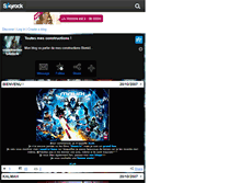 Tablet Screenshot of constructions-bionicle.skyrock.com