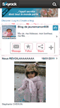 Mobile Screenshot of jeunemaman608.skyrock.com