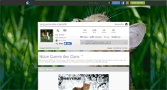 Desktop Screenshot of la-guerre-des-clans96.skyrock.com