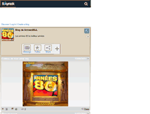 Tablet Screenshot of annees80jl.skyrock.com