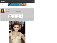 Tablet Screenshot of glam-lcollins.skyrock.com