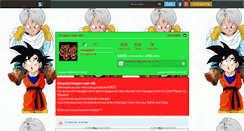 Desktop Screenshot of dragon-ball-45.skyrock.com
