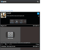 Tablet Screenshot of annee1990.skyrock.com