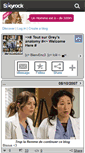 Mobile Screenshot of greysanatomy06.skyrock.com