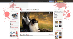 Desktop Screenshot of chattesexy93.skyrock.com