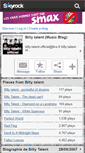 Mobile Screenshot of billy-talent-officiel.skyrock.com