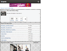 Tablet Screenshot of billy-talent-officiel.skyrock.com