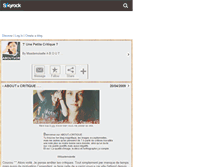 Tablet Screenshot of aboutxcritique.skyrock.com