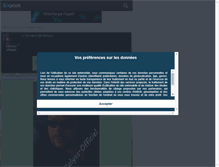 Tablet Screenshot of kalyss-officiel.skyrock.com