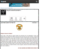 Tablet Screenshot of anotherharrypotterfic.skyrock.com