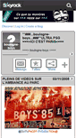 Mobile Screenshot of boulogne-boys.skyrock.com