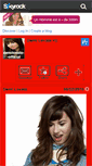 Mobile Screenshot of demilovato--official.skyrock.com