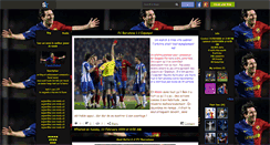 Desktop Screenshot of messi-thebest.skyrock.com