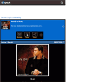Tablet Screenshot of amine-officiel.skyrock.com