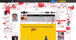 Desktop Screenshot of musica-de-amor.skyrock.com