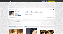 Desktop Screenshot of fiction-harry-styles.skyrock.com