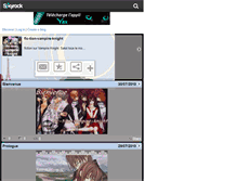 Tablet Screenshot of fic-tion-vampire-knight.skyrock.com