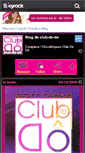 Mobile Screenshot of club-de-do.skyrock.com