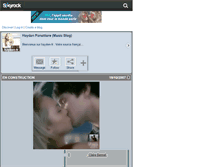 Tablet Screenshot of hayden-fr.skyrock.com
