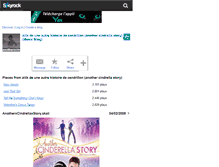 Tablet Screenshot of anotherxcindrellaxstory.skyrock.com