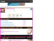 Tablet Screenshot of cinderella-official.skyrock.com