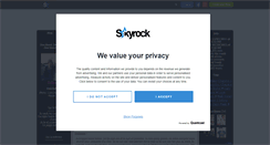 Desktop Screenshot of odxstory.skyrock.com