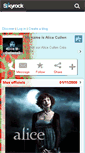 Mobile Screenshot of alice-b-cullenx3.skyrock.com