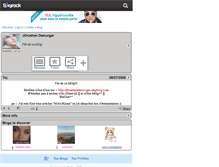 Tablet Screenshot of demurgerjonathan.skyrock.com