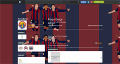 Desktop Screenshot of forca-barca.skyrock.com