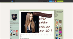Desktop Screenshot of coincoiffures.skyrock.com