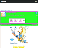 Tablet Screenshot of angelsfiction.skyrock.com