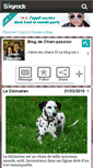 Mobile Screenshot of chien-passion.skyrock.com