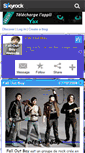 Mobile Screenshot of fall-out-boy-website.skyrock.com