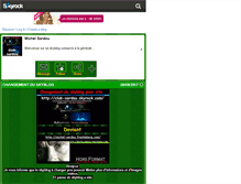 Tablet Screenshot of club-sardou.skyrock.com