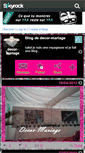 Mobile Screenshot of decor-mariage.skyrock.com