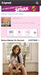 Mobile Screenshot of emmawatson-sd.skyrock.com