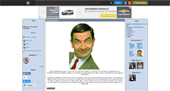 Desktop Screenshot of bean-mr.skyrock.com