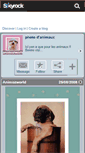 Mobile Screenshot of animozworld.skyrock.com
