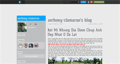 Desktop Screenshot of anthony-clamaran.skyrock.com