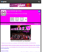 Tablet Screenshot of dancegeneration-chartres.skyrock.com