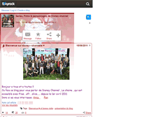 Tablet Screenshot of disney---channelle.skyrock.com