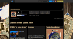 Desktop Screenshot of labonneadresse-cuisine.skyrock.com