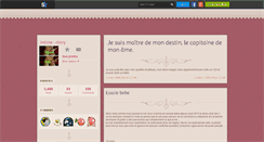 Desktop Screenshot of intime--diary.skyrock.com