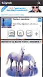 Mobile Screenshot of equideow34.skyrock.com