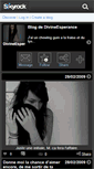 Mobile Screenshot of divineesperance.skyrock.com