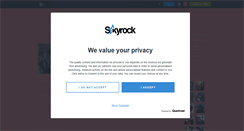 Desktop Screenshot of mademoiselle-justine-xx.skyrock.com
