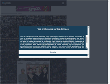 Tablet Screenshot of moi-avec-les-stars.skyrock.com